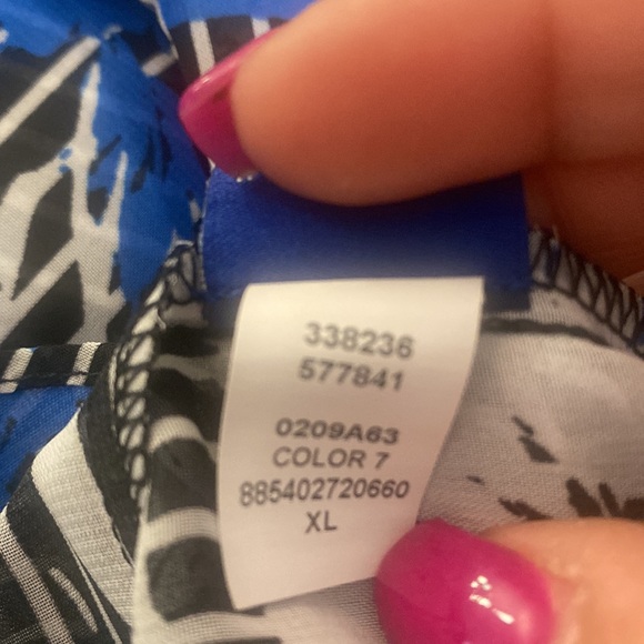 Apt. 9 Chiffon Long Sleeve Blouse - Picture 10 of 10